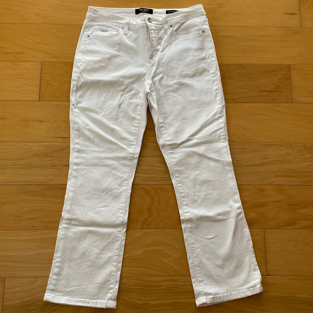 Nine West Taylor Cuffed Capris size 4